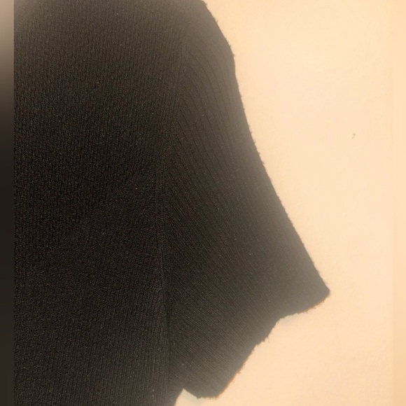 Black knit bodycon dress - Picture 2 of 3